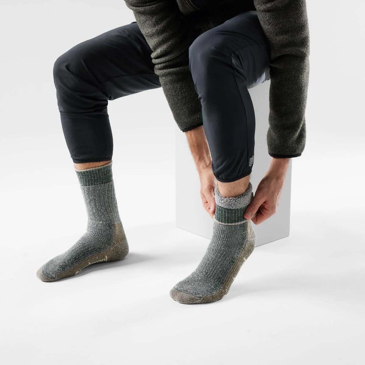 Hike Classic Edition Extra Cushion Second Cut Crew Socks SW002940 - Image 3