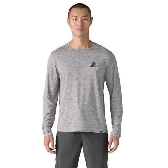 M's L/S Cap Cool Daily Graphic Shirt - Lands 45160 - Image 3