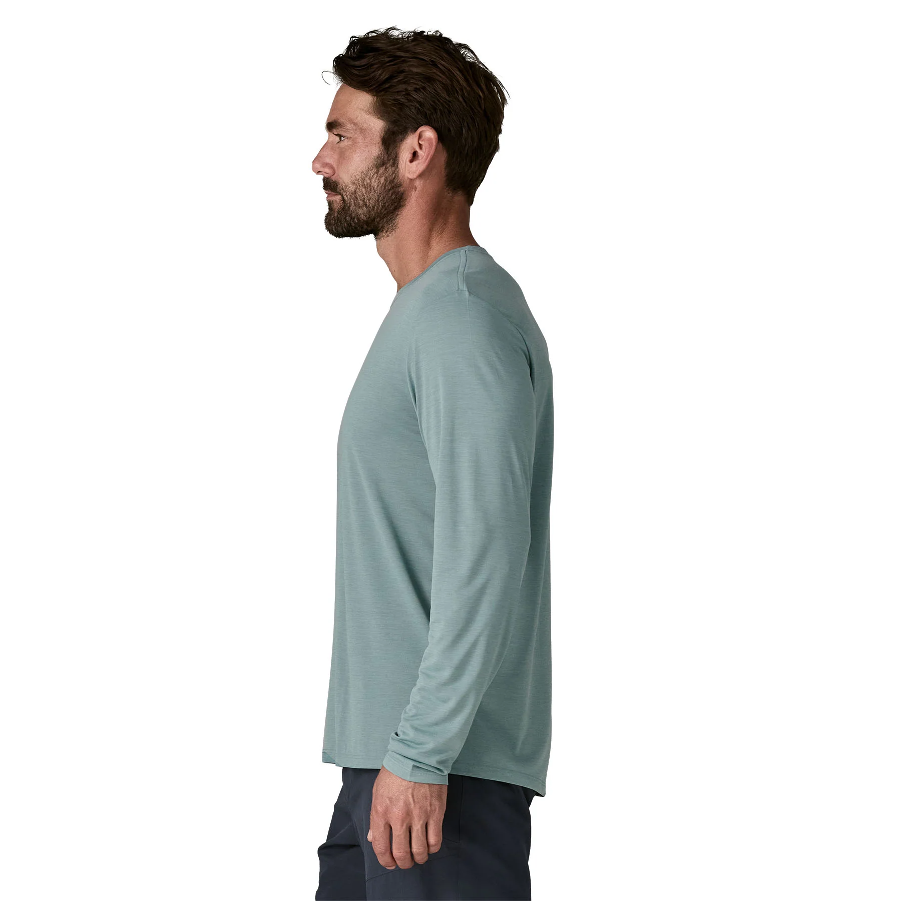 M's L/S Cap Cool Daily Shirt 45181 - Image 3