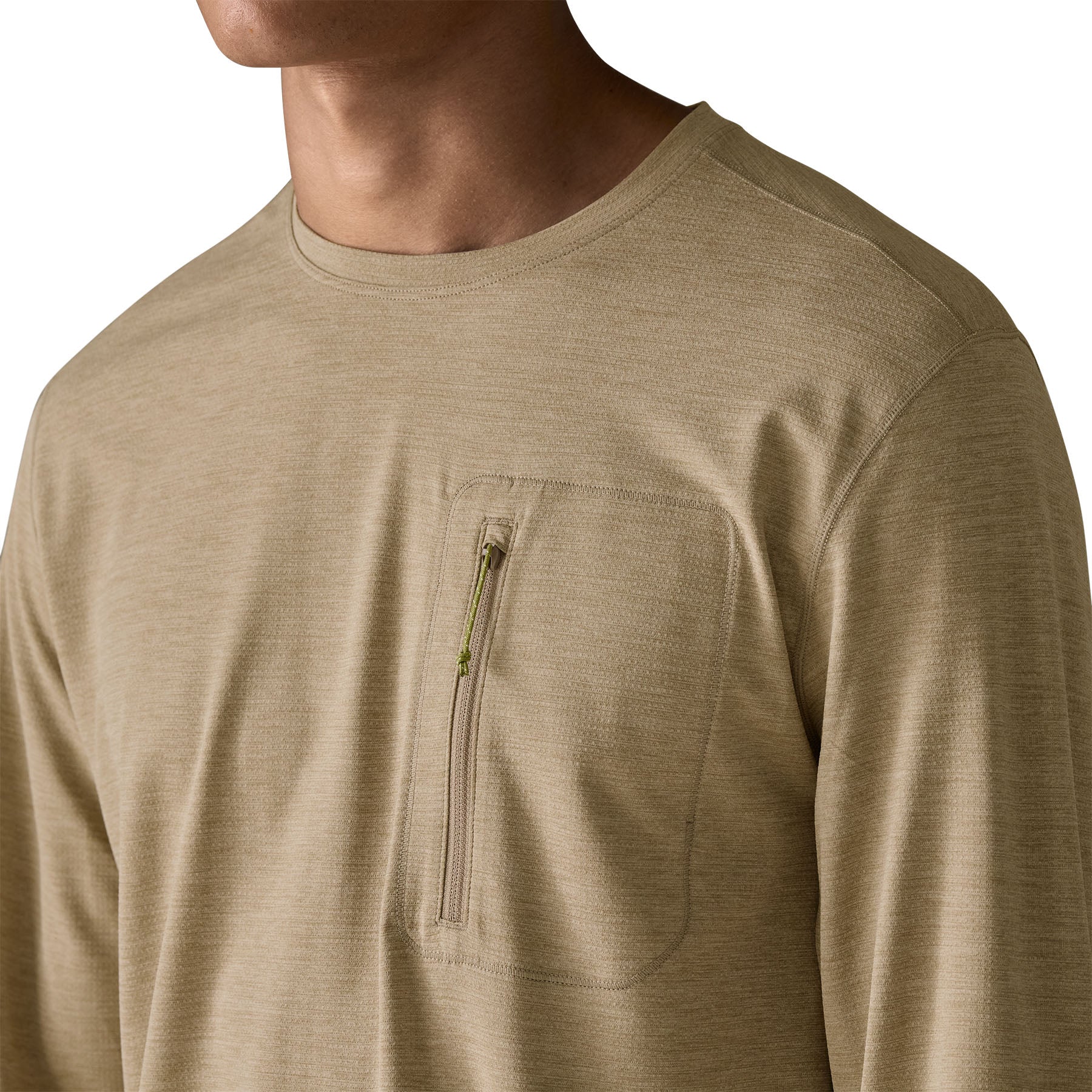 M's L/S Cap Cool Sun Shirt 44790 - Image 4