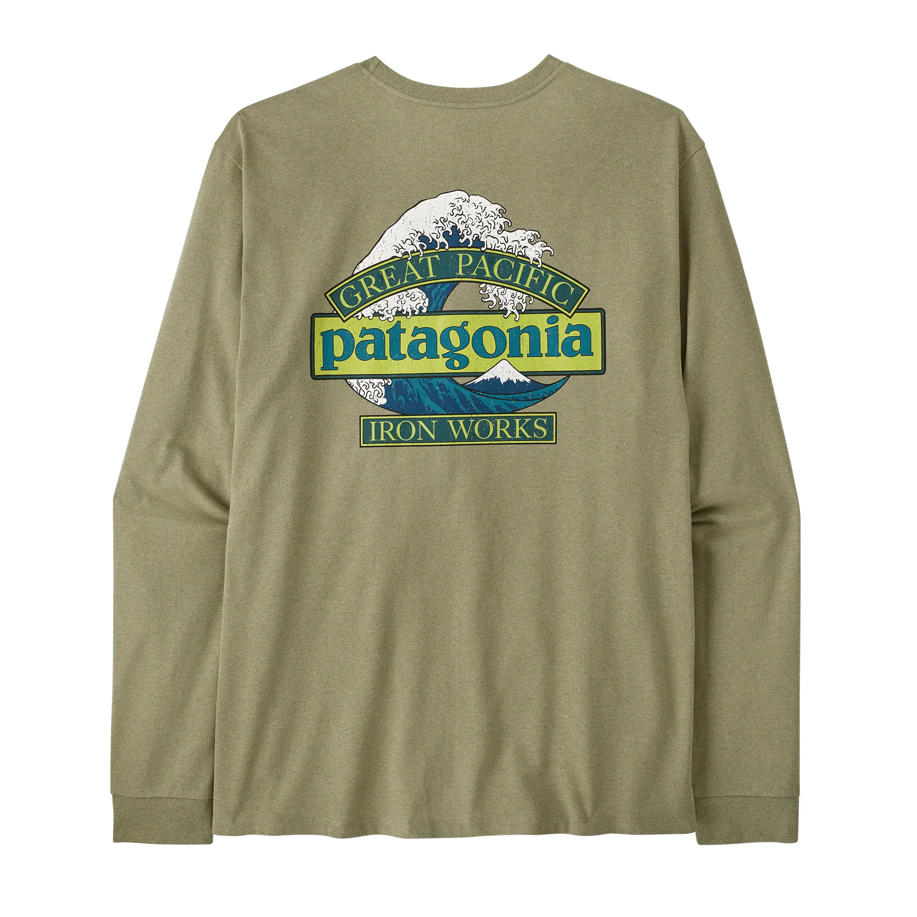 M's L/S Great Waves Responsibili-Tee 37876 - Image 4