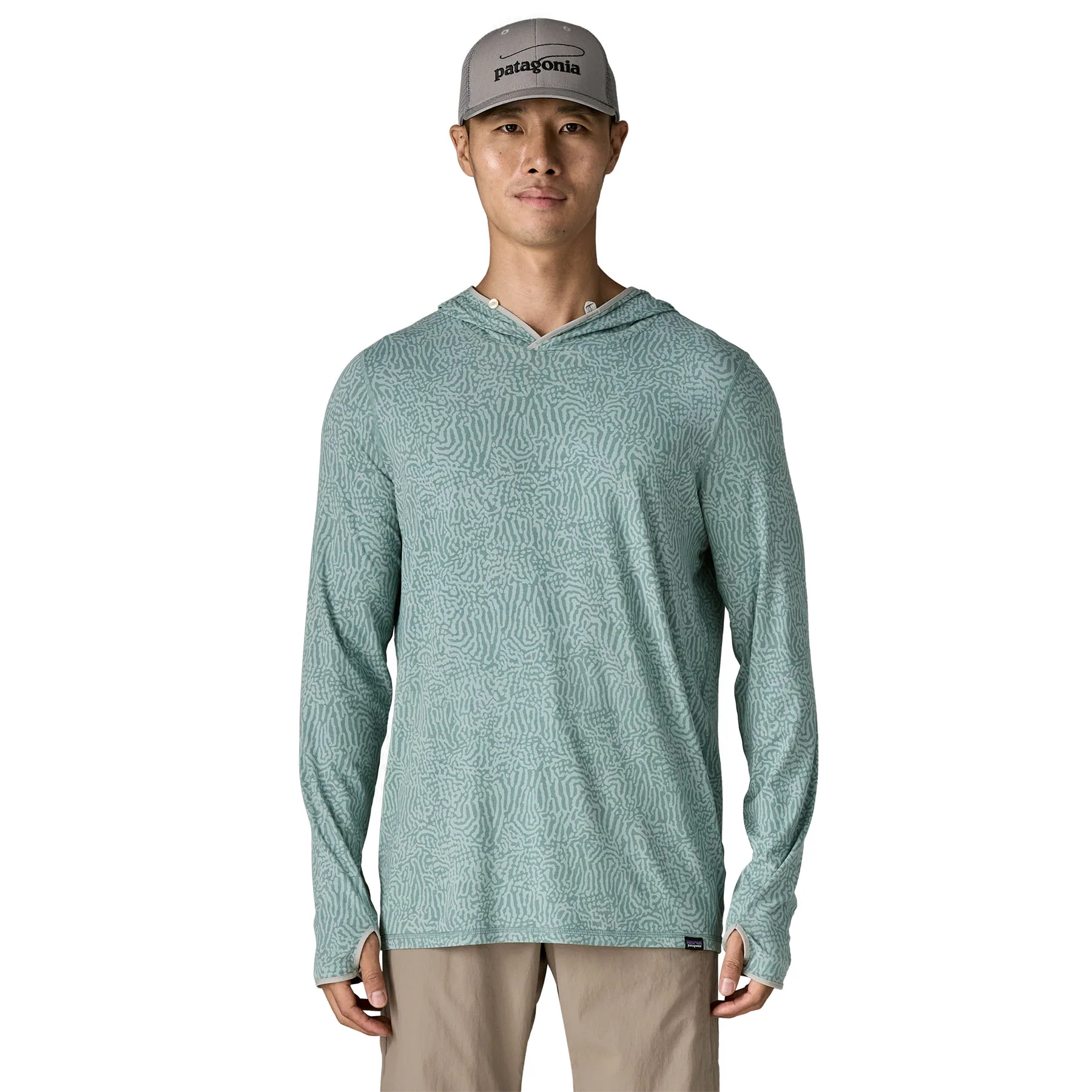 M's Tropic Comfort Natural Hoody 41930 - Image 2