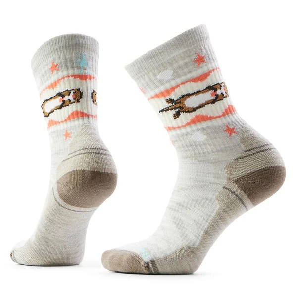 Women's Hike Light Cushion Otter Float Crew Socks SW003048 - Image 2