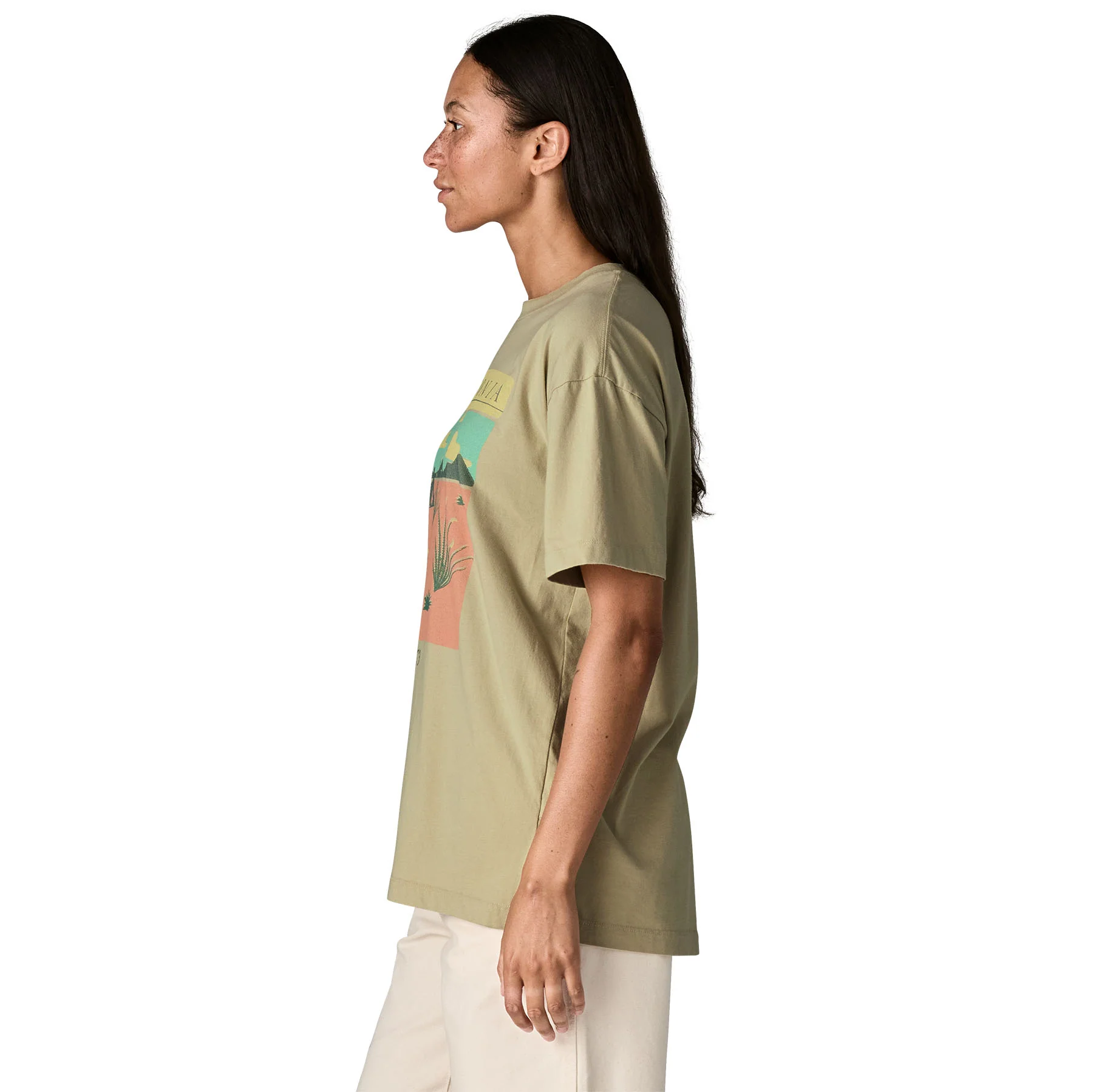W's Desert Glow Oversized T-Shirt 37868 - Image 4
